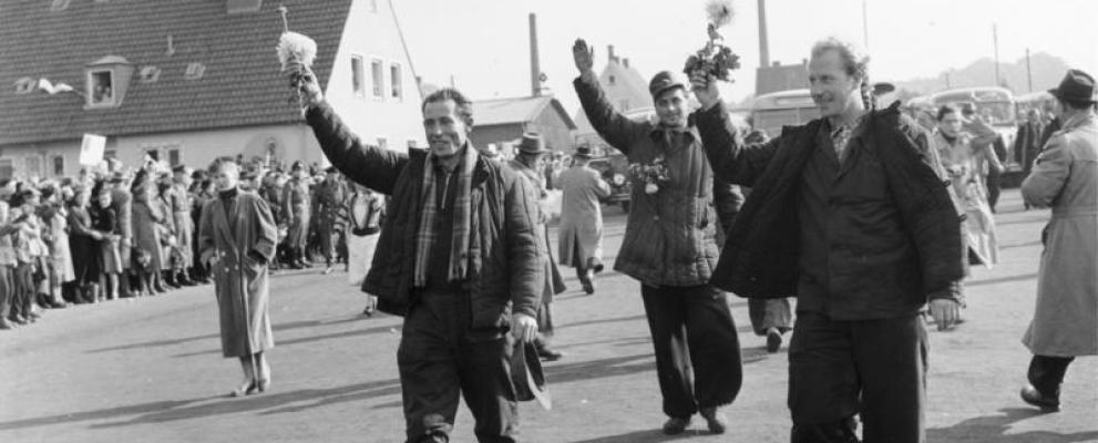 Rückkehr Kriegsheimkehrer