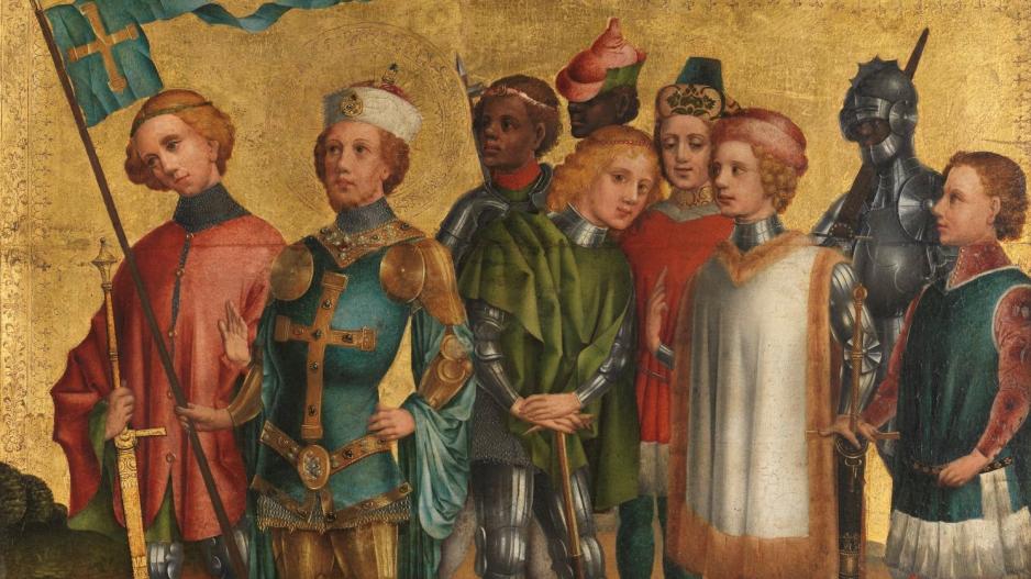 Hl. Gereon mit Gefolge Hl. Gereon mit Gefolge