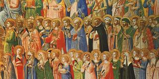 Vorläufer Christi mit Heiligen und Märtyrern (1424/1425)  